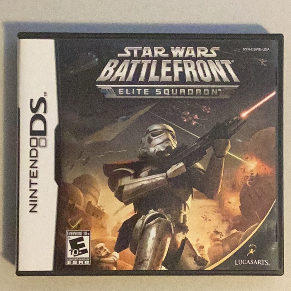 Star Wars Battlefront Elite Squadron Nintendo DS Game Complete